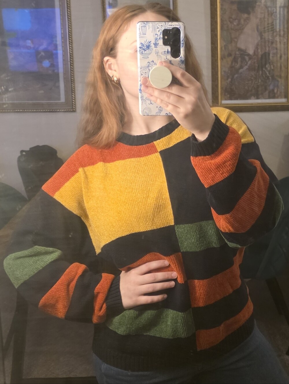 Riggins by Design Colorblock Sweater